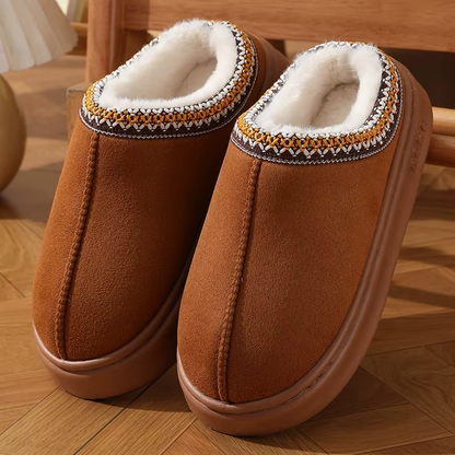 Litura Slim Fur-Lined Slippers